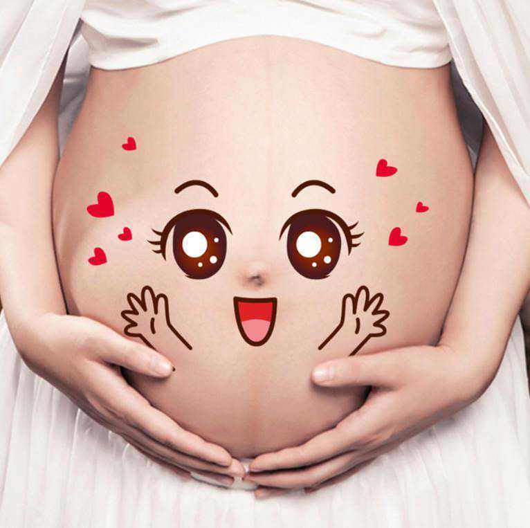 超声描述:经阴道超声检查子宫:子呈前位,前后径约4